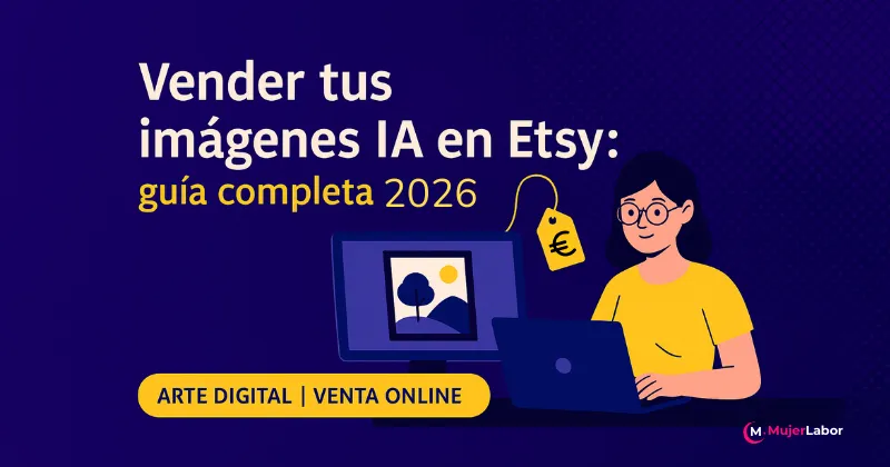 Vender imágenes generadas con IA en Etsy: guía completa paso a paso para 2026